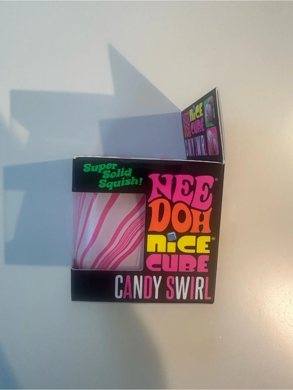 Rare Needoh Nice Cube Candy Swirl